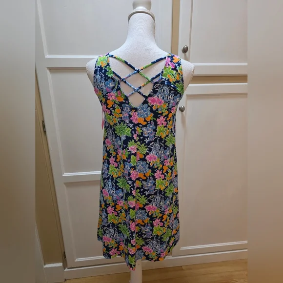 Lily Pulitzer Disney Inspired Floral Sleeveless Dress NWT - Picture 7 of 14